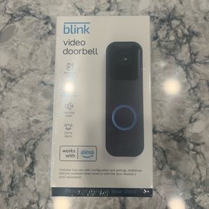 Blink video doorbell